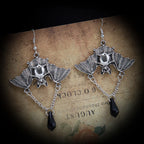 Gothic Vampire Bat Earrings for Women Men Night Bat Ghost Festival Punk Rock Hip Hop Earring Party Gift Jewelry